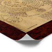 Theatrum Chemicum: Alchemy Illustration 1652 Poster (Ecke)