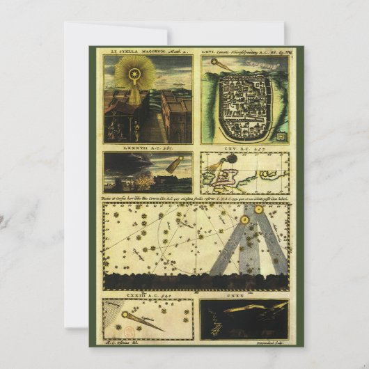 Theatrum Cometicum Comets von Stanislaw Lubienieck (Vorderseite)