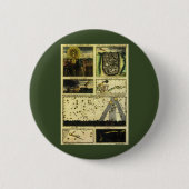 Theatrum Cometicum Comets von Stanislaw Lubienieck Button (Vorderseite)