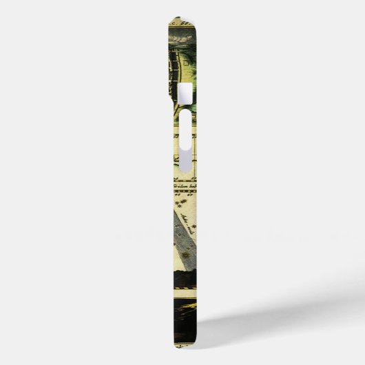 Theatrum Cometicum Comets von Stanislaw Lubienieck Case-Mate iPhone Hülle (Rückseite / Links)