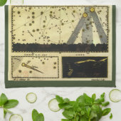 Theatrum Cometicum Comets von Stanislaw Lubienieck Geschirrtuch (Gefaltet)