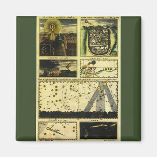 Theatrum Cometicum Kometen von Stanislaw Lubieniec Magnet