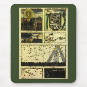 Theatrum Cometicum Kometen von Stanislaw Lubieniec Mousepad