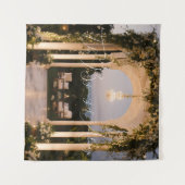 #TheBeginning ofAlwaysTapestry Wandteppich (Vorderseite (Horizontal))