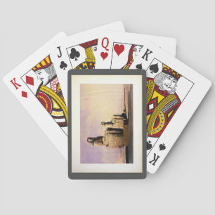 Thebes 4. Dezember 1838 David Roberts / Haghe Art Spielkarten