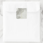 Thebes, Ägypten Quadratischer Aufkleber (Tasche)