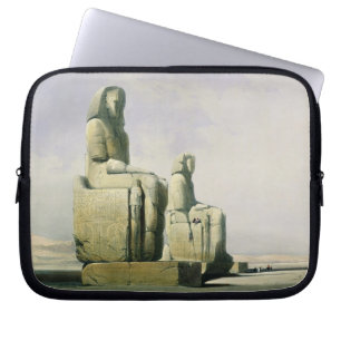 Thebes am 4. Dezember 1838 Detail der Kolosse O Laptopschutzhülle