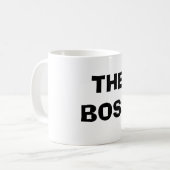THEBOSS KAFFEETASSE (Vorderseite Links)