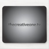 thecreativeone.tv Mousepad (Vorne)