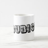 "theCUBICLE" Logo Kaffeetasse (Mittel)