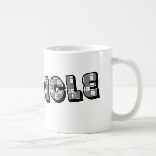 "theCUBICLE" Logo Kaffeetasse