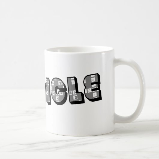 "theCUBICLE" Logo Kaffeetasse (Rechts)