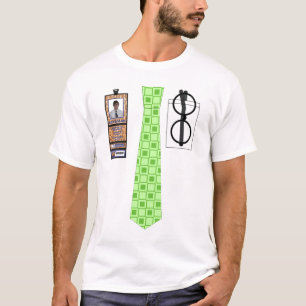 "theCUBICLE" quadriert (2) Krawatten-Shirt T-Shirt