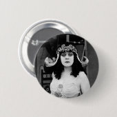 Theda Bara als Cleopatra-Taste Button (Vorne & Hinten)