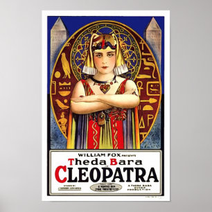 Theda Bara als Cleopatra Vintag Movie Poster