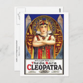 Theda Bara als Cleopatra Vintag Movie Postkarte (Vorne/Hinten)