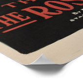 Theda Bara Die Rose des Blood Movie Poster (Ecke)