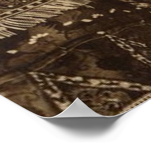 Theda Bara in Cleopatra Silent Movie Poster (Ecke)