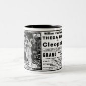 Theda Bara Kleopatra 1918 Zweifarbige Tasse (Mittel)