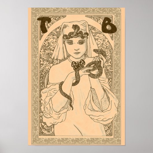 Theda Bara Poster (Vorne)