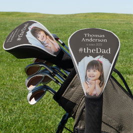#theDad, Dunkler Name Jahr und benutzerdefiniertes Golf Headcover
