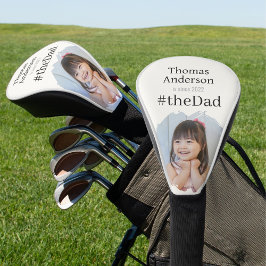 #theDad, Weißer Name Jahr und benutzerdefiniertes  Golf Headcover