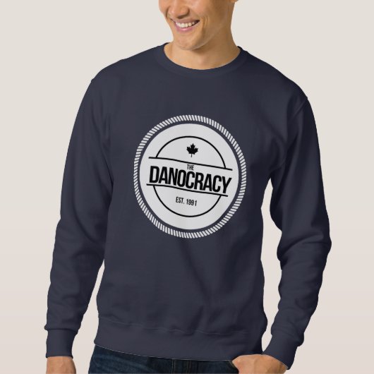 TheDanocracy Marine-Crew-Hals-Pullover-Sweatshirts Sweatshirt (Vorderseite)