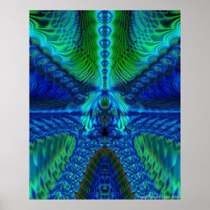 Thee reflektierendes Pool Poster