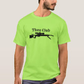 thee Vereinrotwild und -gewehr T-Shirt (Vorderseite)