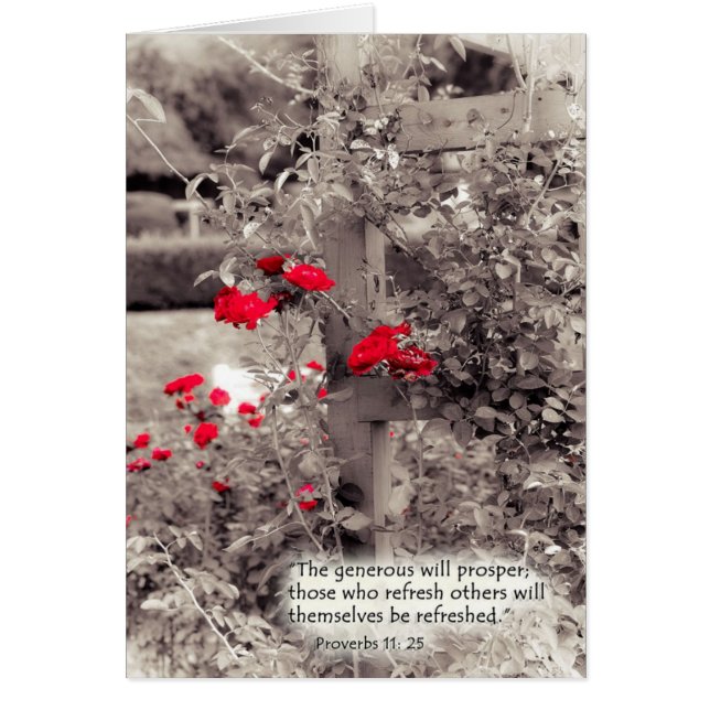 Thegenerouswill prospererZazzle (Vorne)