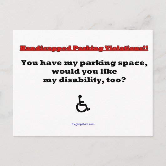 thegimpstore.com postkarte (Vorderseite)