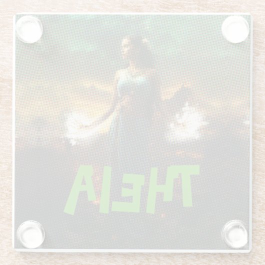 THEIA GLASUNTERSETZER (Rückseite)