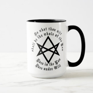 Thelema Kaffee-Tasse Tasse