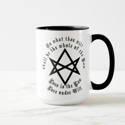 Thelema Kaffee-Tasse Tasse (Rechts)