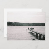 Thelma am Dock Postkarte (Vorne/Hinten)