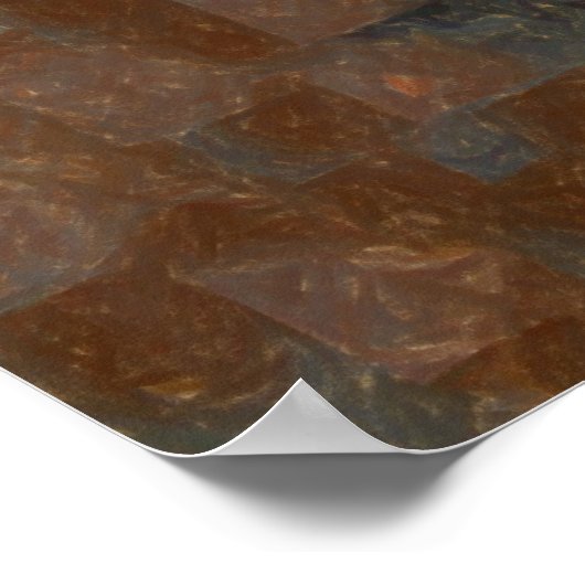 'Theloniose Made Me Do it' Print Poster (Ecke)