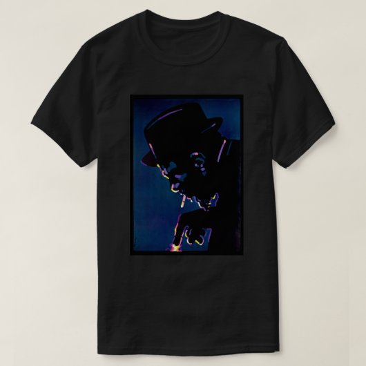 Thelonious Monk Illustrated T-Shirt (Design vorne)