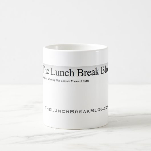 TheLunchBreakBlog.com Kaffeetasse (Mittel)