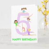 Thema 5. Geburtstagskarte Karte (Gelbe Blume)