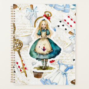 Thema Alice im Wunderland Planer