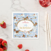 Thema Alice im Wunderland Serviette (Beispiel)