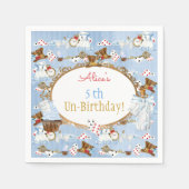 Thema Alice im Wunderland Serviette (Vorderseite)