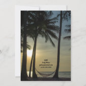 Thema "Altersversorgung" - Party Einladung (Rückseite)