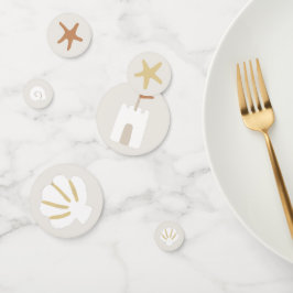 Thema am Strand Seashell Table Confetti Konfetti