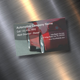 Thema Automotive Magnetische Visitenkarte