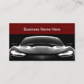 Thema Automotive Moderne Visitenkarten Visitenkarte (Vorderseite)