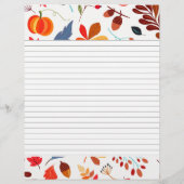 Thema "Autumn Lined Recipe" (Rückseite)