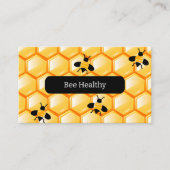 Thema "Bienenkarte" Visitenkarte (Vorderseite)