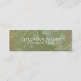 Thema Blume - Produktpreis-Tag, Visitenkarte