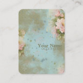 Thema Blume - Visitenkarte (Vorderseite)